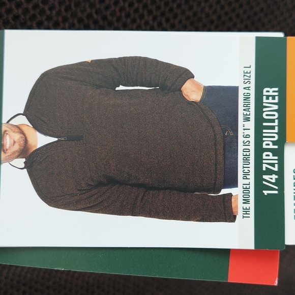 Men's 1/4 zip fleece jacket - Picture 7 of 7